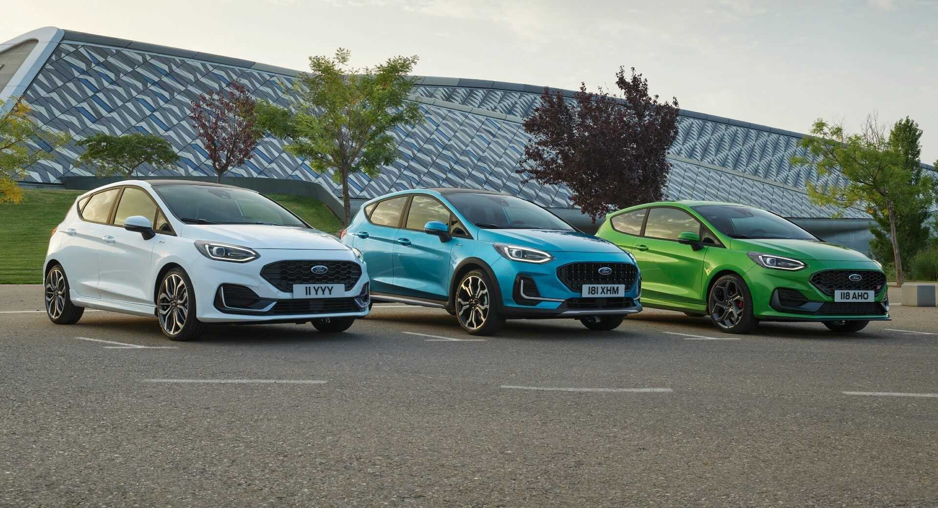 3 màu xe Ford Fiesta 2022-