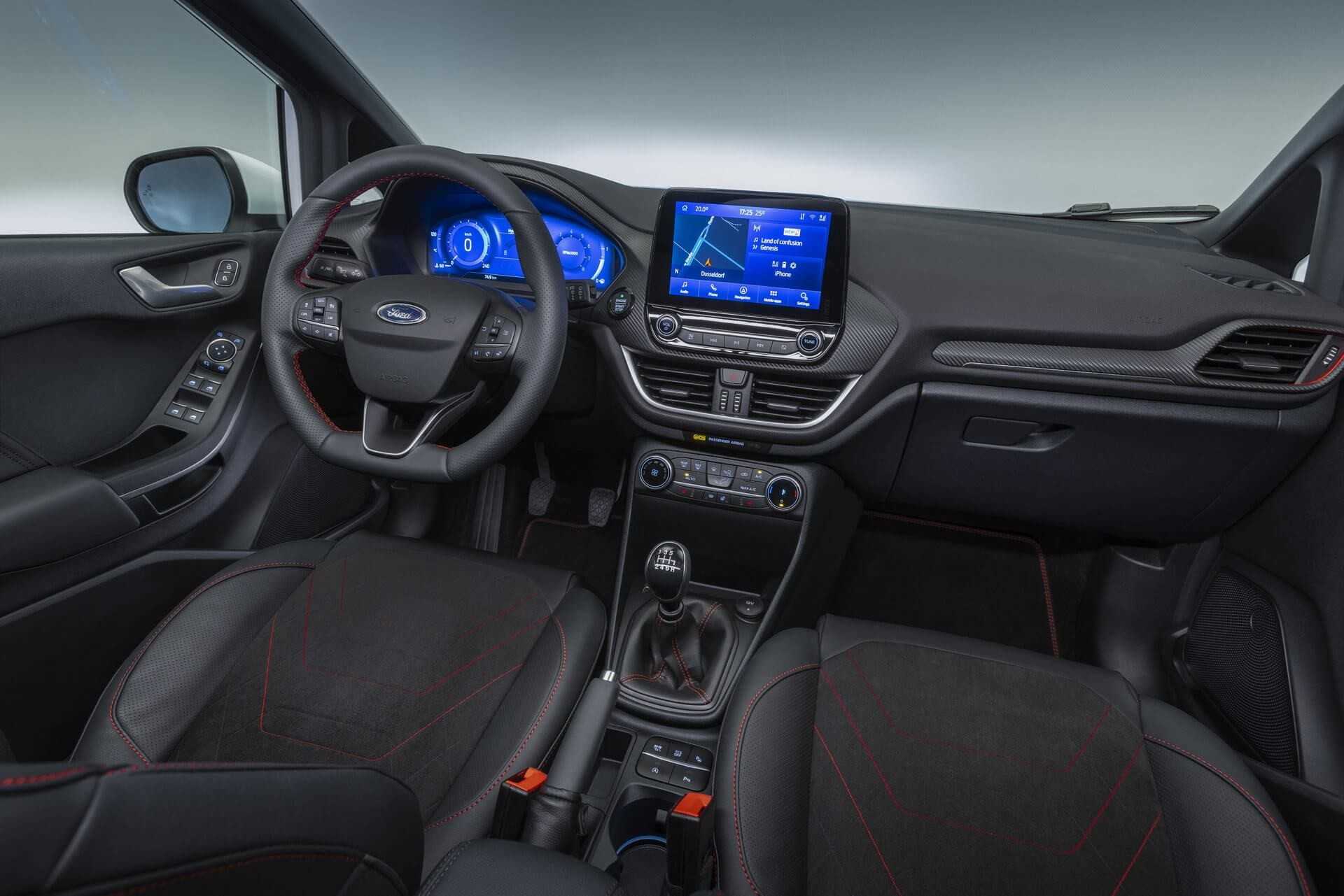 Nội thất Ford Fiesta 2022