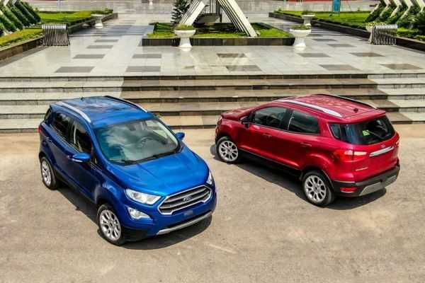 Trang bị tiện nghi của Ford Ecosport 2022 có sự khác biệt giữa các phiên bản
