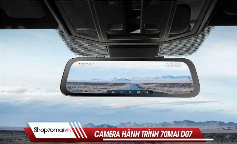 Camera hành trình 70mai Dash Cam Wide D07 dạng gương