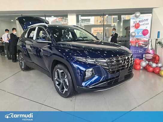 Cận cảnh Hyundai Tucson 2022 mới ra mắt tại đại lý