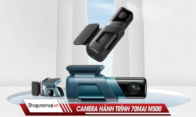Camera hành trình 70mai M500 cấu hình khủng, tích hợp giám sát xe từ xa
