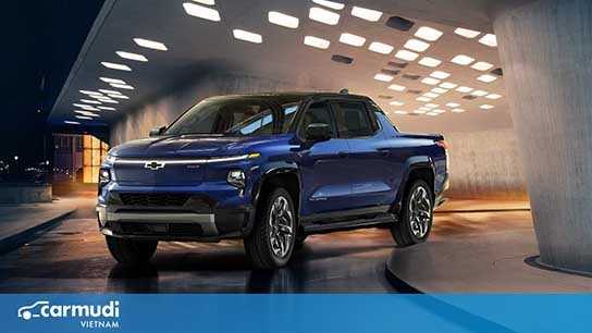Xe bán tải điện Chevrolet Silverado 2023 công suất 664 mã lực