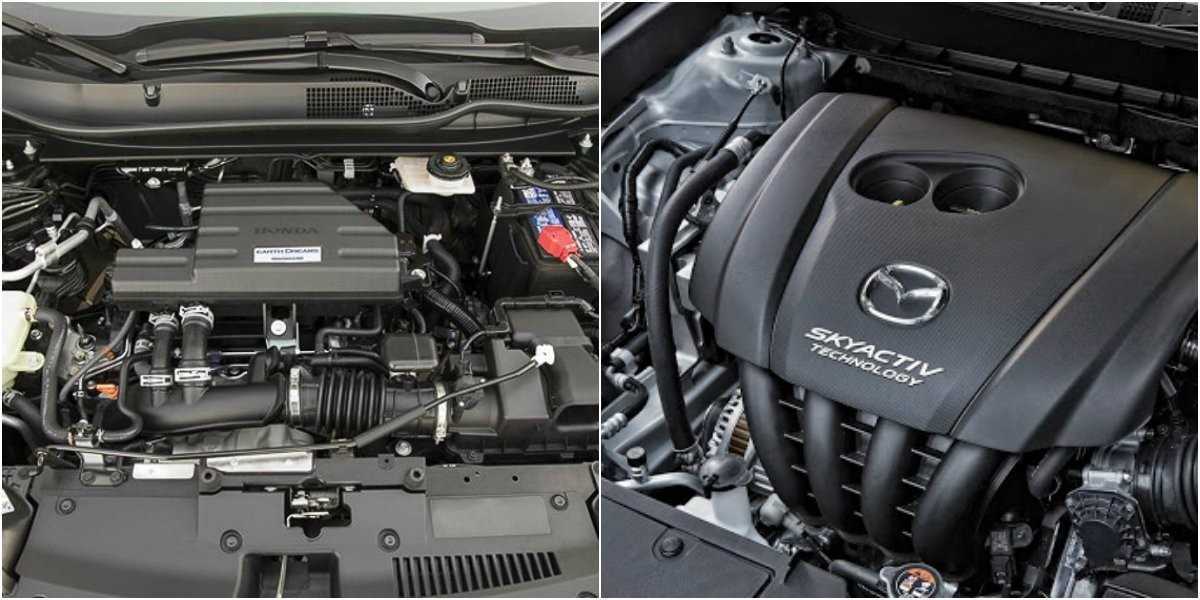 Động cơ Honda CR-V và Mazda CX-5