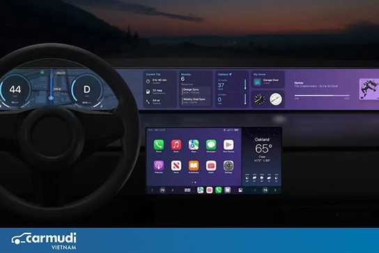 Apple giới thiệu CarPlay thế hệ mới, có thể chỉnh điều hòa trên ôtô