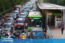 Đi vào làn đường cho xe buýt nhanh bị phạt bao nhiêu tiền?