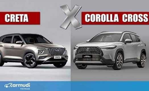 Trong tầm giá 700 triệu đồng, chọn Hyundai Creta hay Toyota Corolla Cross