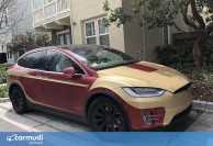 Xe điện Tesla có ngoại thất lấy cảm hứng từ bộ giáp của Iron Man
