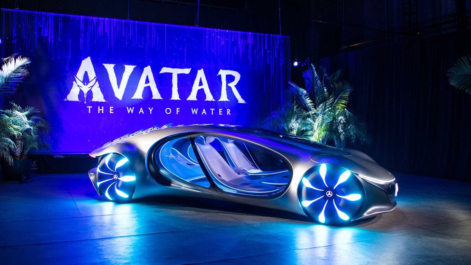 Photos MercedesBenzs concept car inspired by Avatar